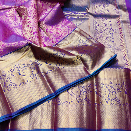 Kanchi Pattu Bridal Saree @50% Off -KMP506