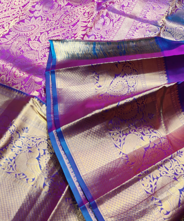 Kanchi Pattu Bridal Saree @50% Off -KMP506