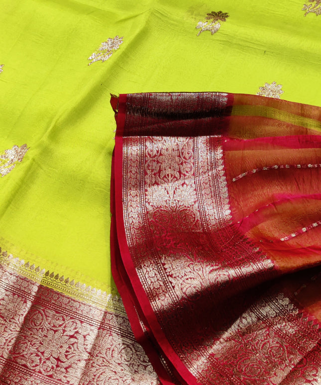 Organza Silk Saree -ORK02