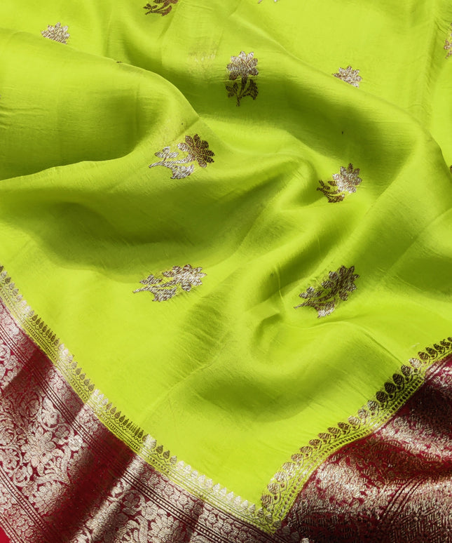 Organza Silk Saree -ORK02