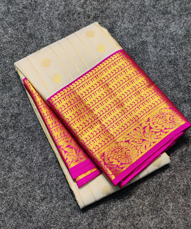 Kanchi pure soft handloom Saree - SFT130