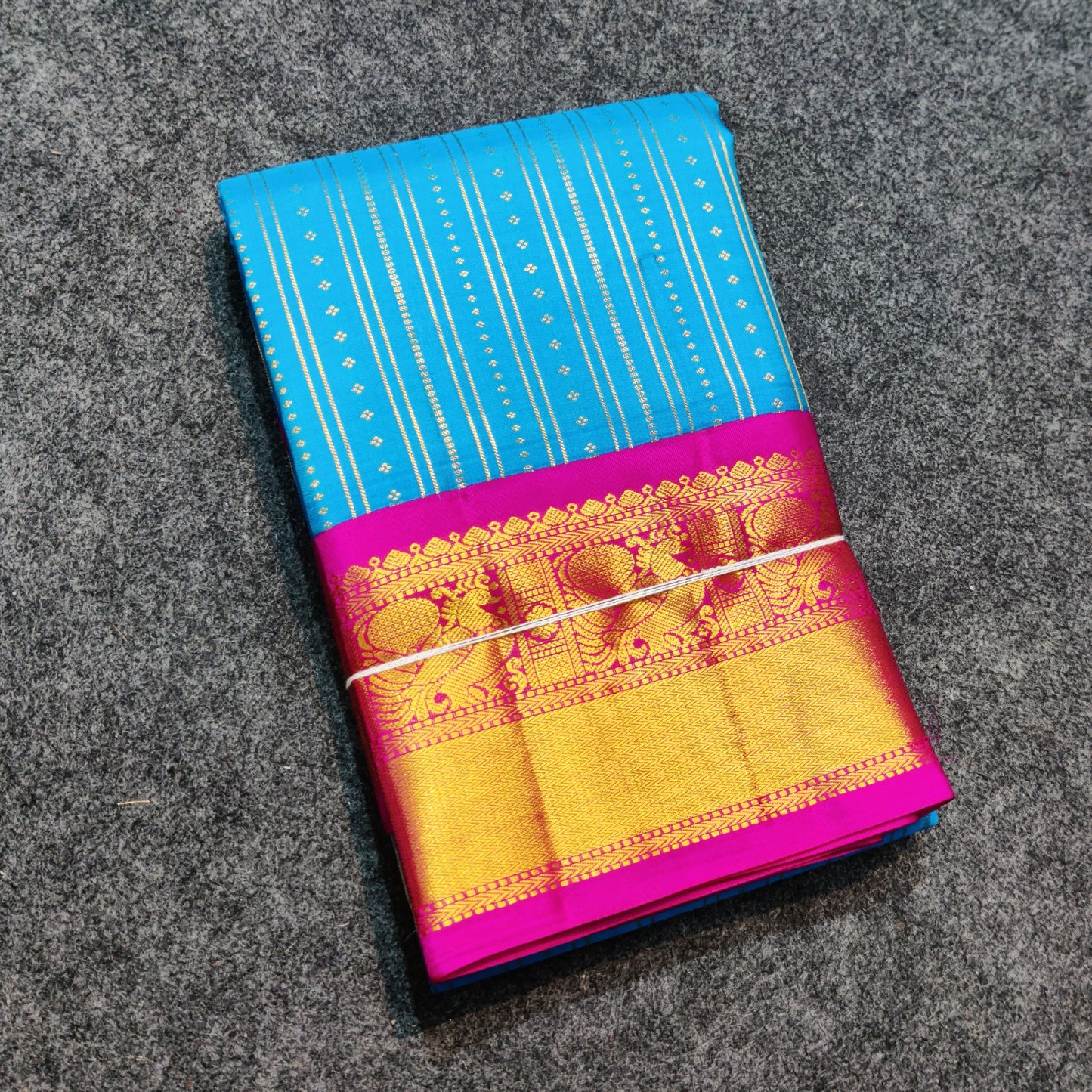 Kanchi Handloom Kuttu Pure Silk Saree - KMP947