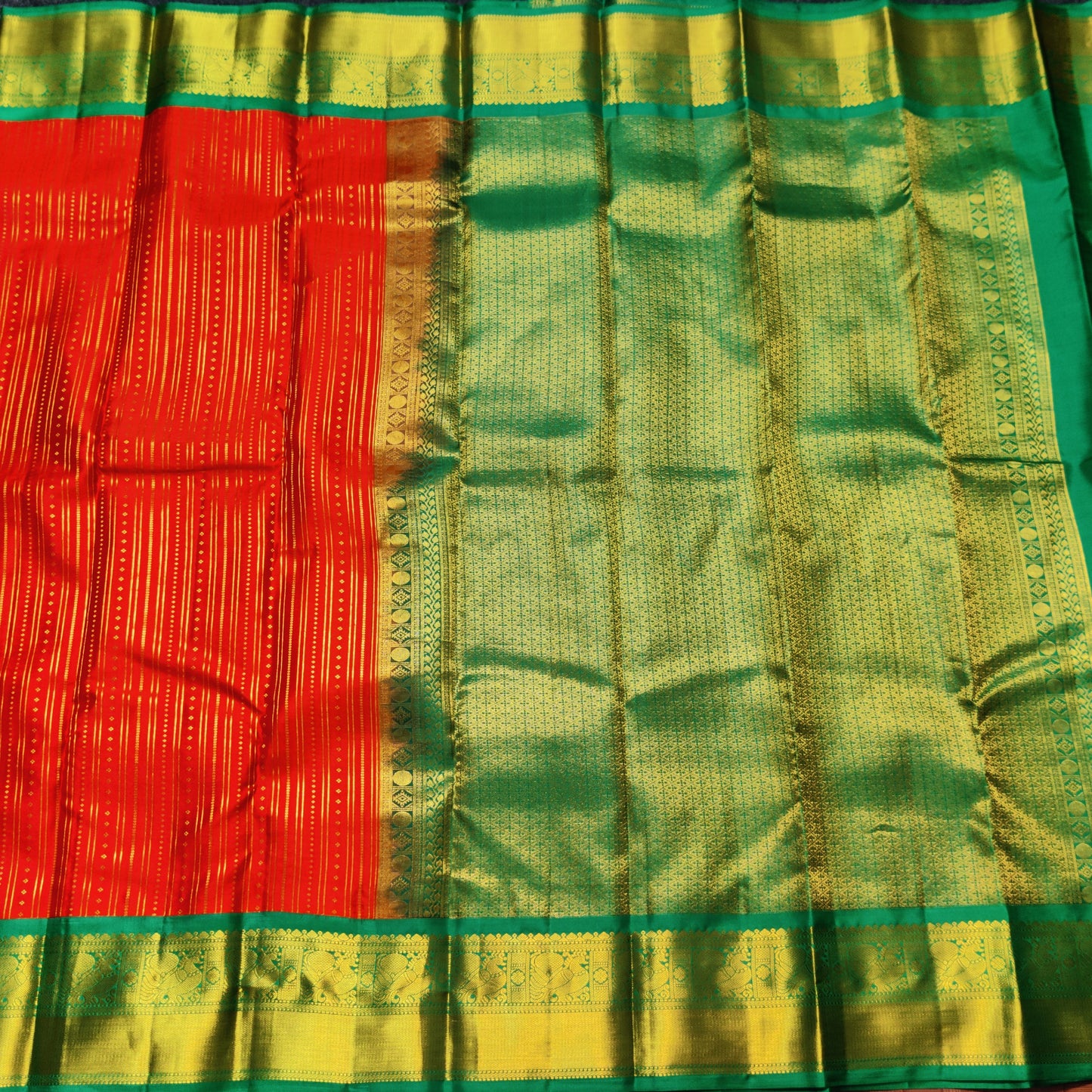 Kanchi Handloom Kuttu Pure Silk Saree - KMP946