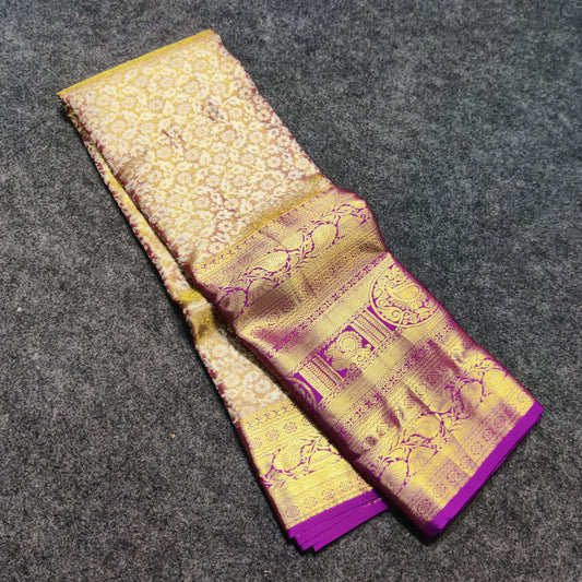 Kanchi Pattu Tissue Silk Saree - HF130