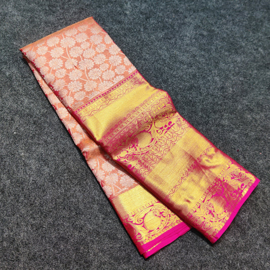 Kanchi Pattu Tissue Silk Saree - HF134