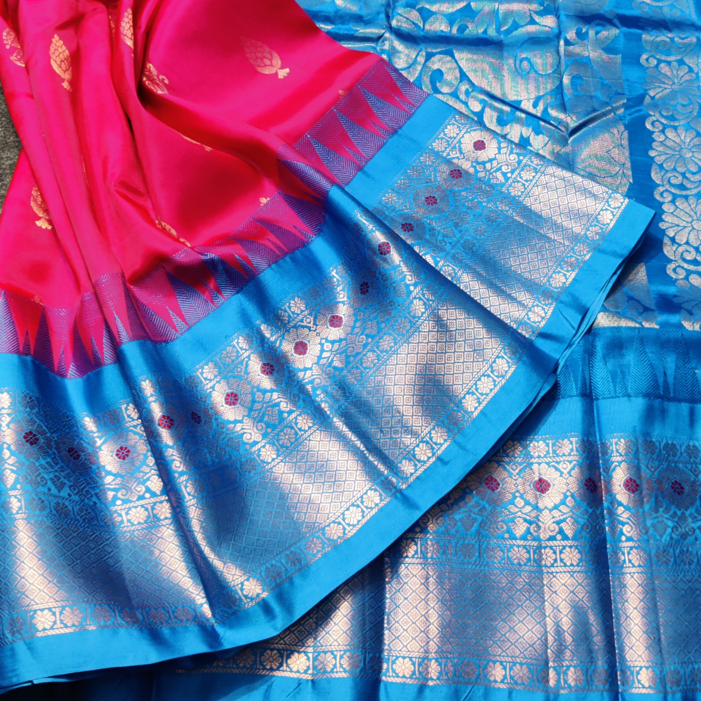 Kuppadam Pattu Saree - Kp34 – Jyothi Saree Mandir