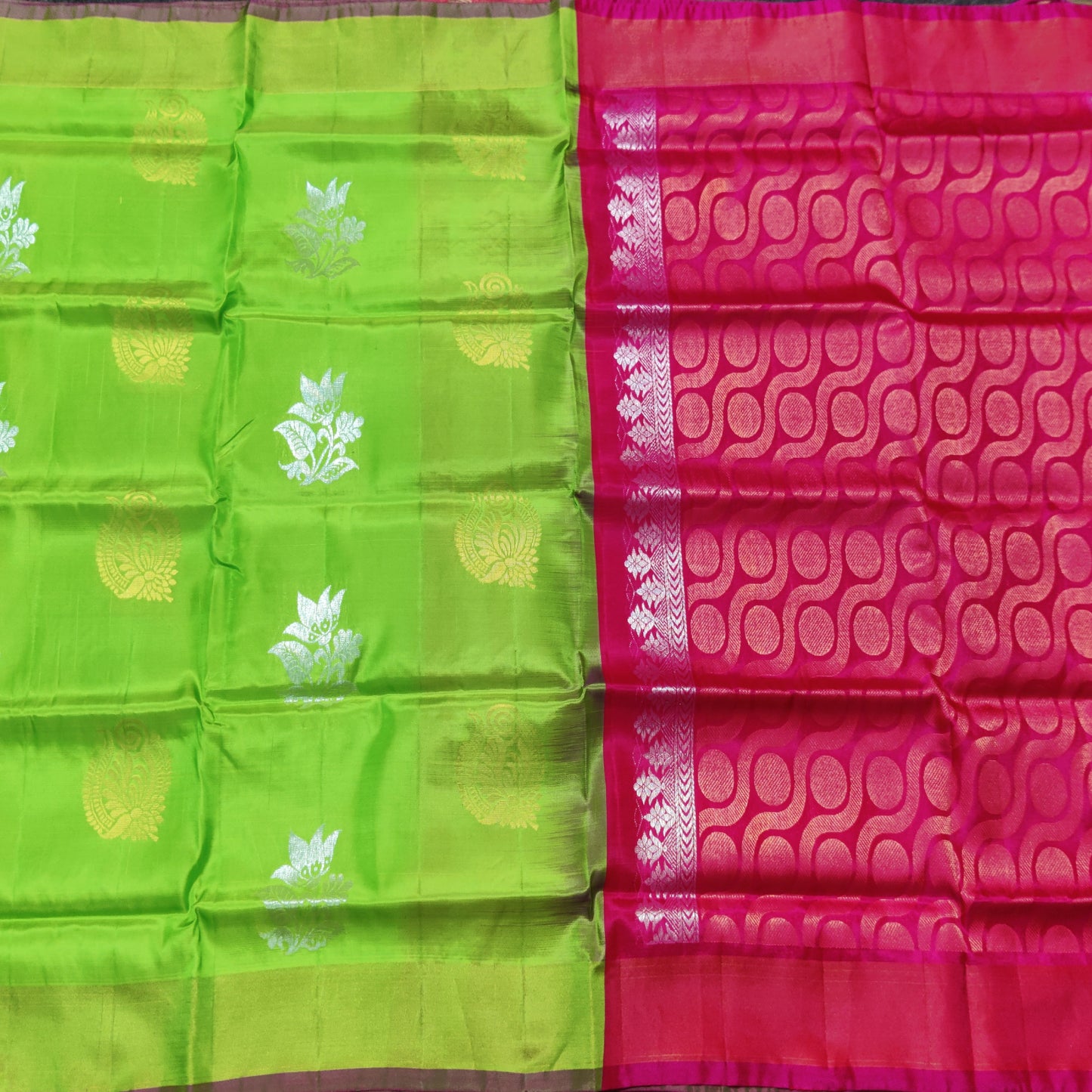 Lightweight pattu saree - HF108